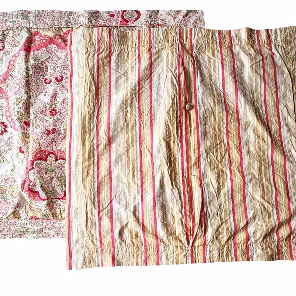 Pottery Barn Bohemian Floral Duvet Cover and Pillow Shams - Retired Print - KING